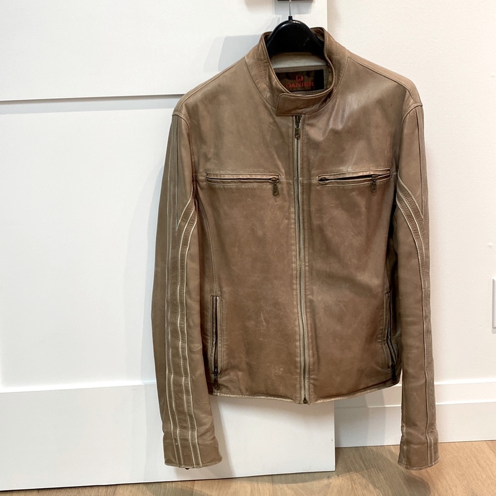DANIER Leather Jacket US size 40